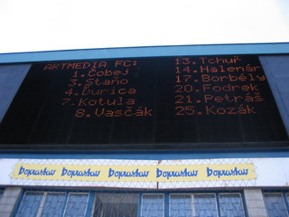 FC Partizan Belehrad 10.08.2005 LM 3. predkolo