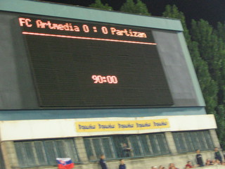 FC Partizan Belehrad 10.08.2005 LM 3. predkolo